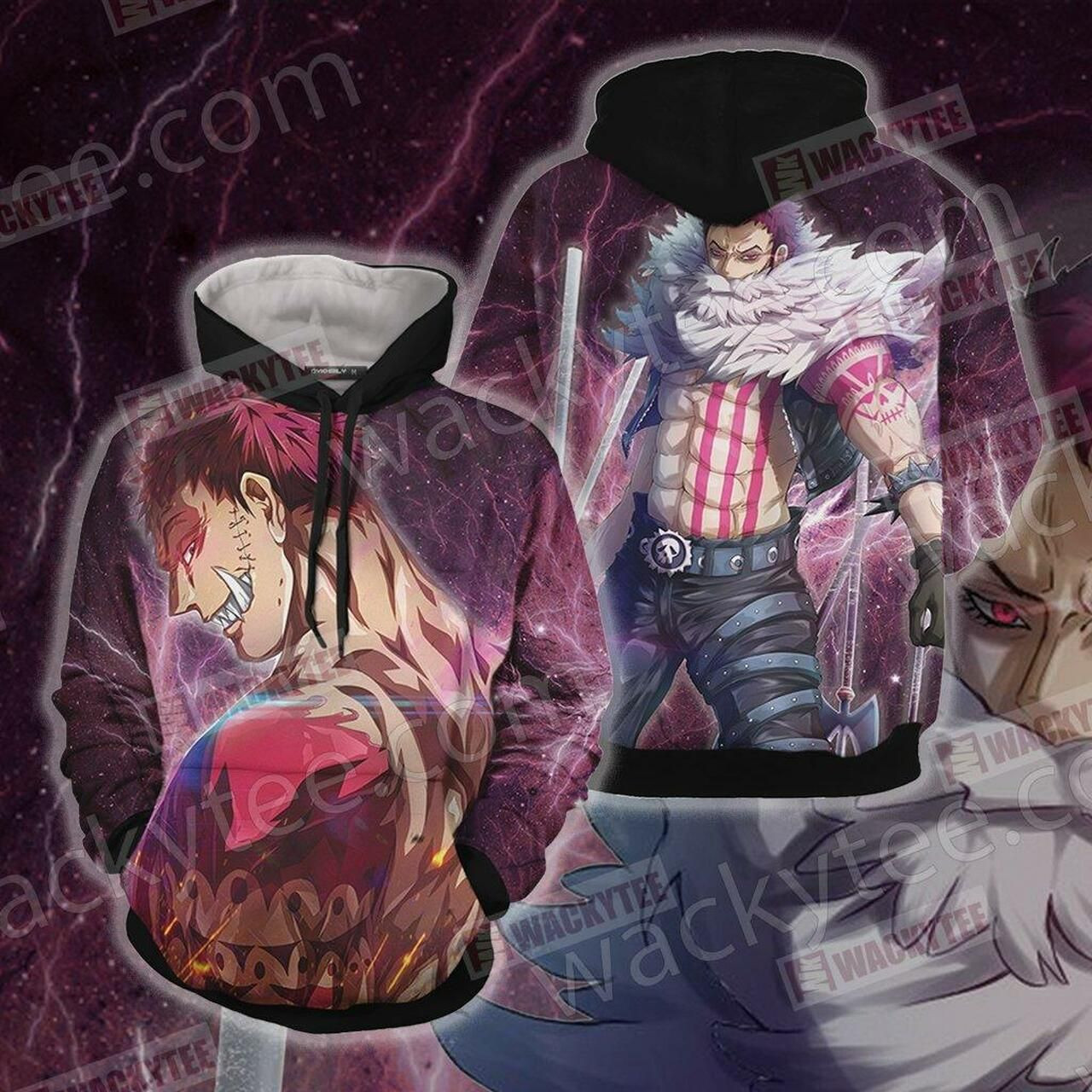 One Piece Charlotte Katakuri 3D All Over Print Hoodie, Zip Hoodie