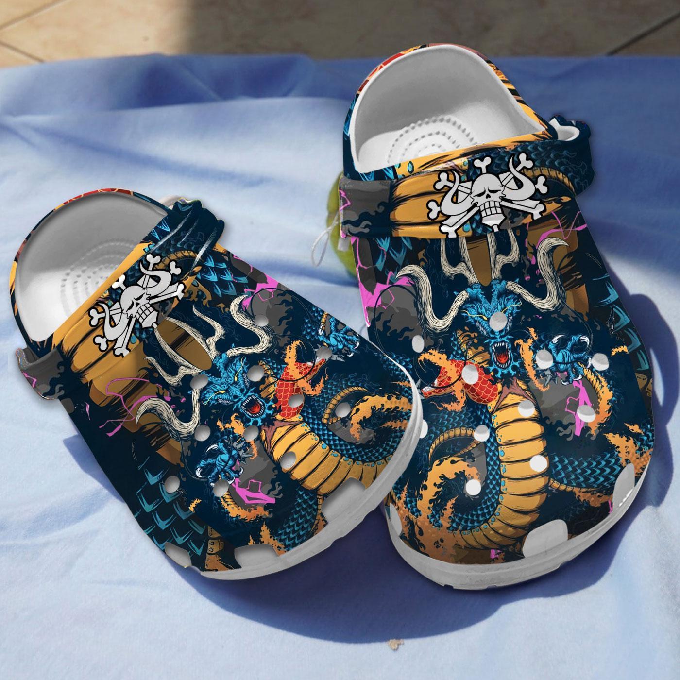 One Piece Gear 5 Anime Crocs Crocband Clogs Shoes Comfortable For Men Women and Kids