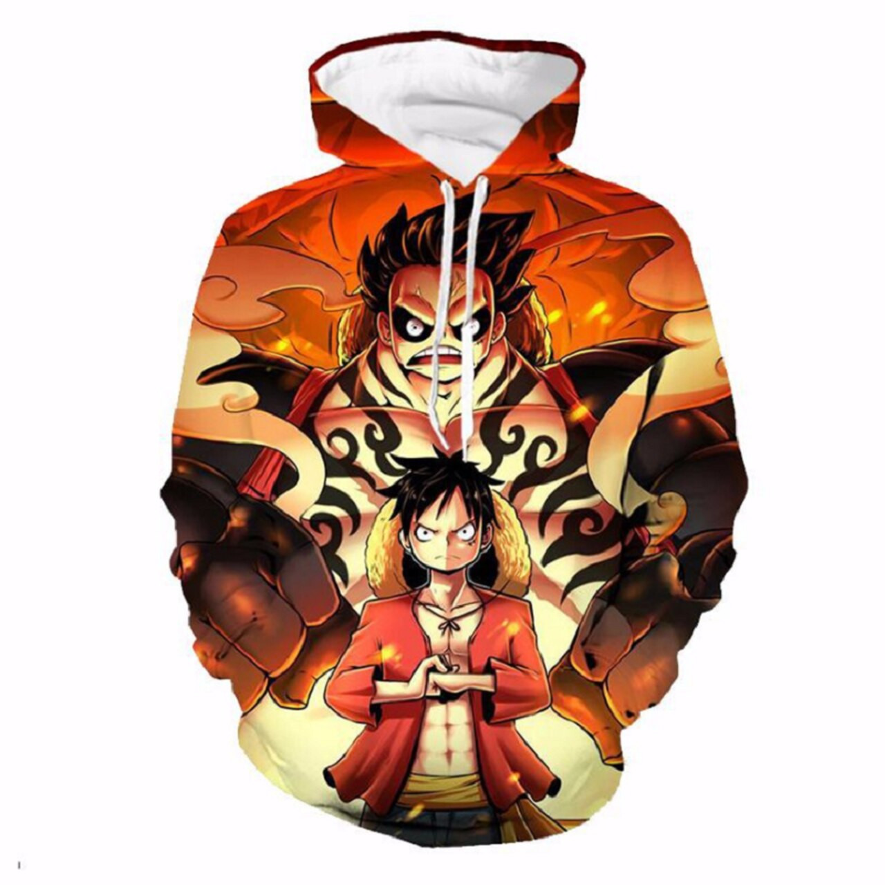 One Piece Monkey D Luffy 3D All Over Print Hoodie, Zip Hoodie