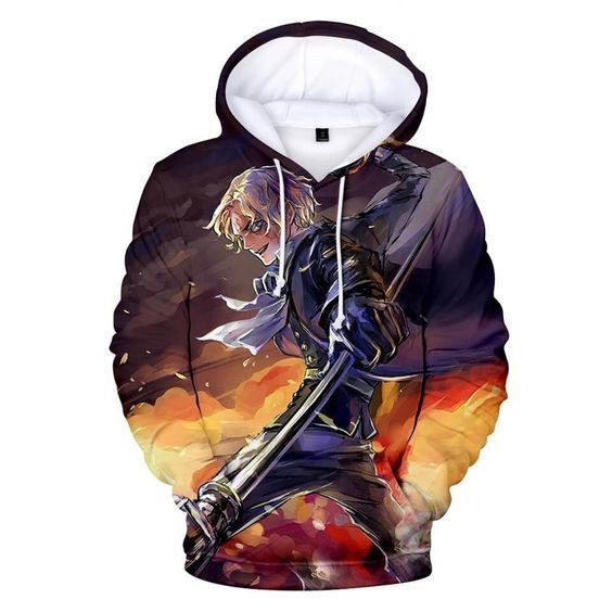 One Piece Sabo 3D All Over Print Hoodie, Zip Hoodie