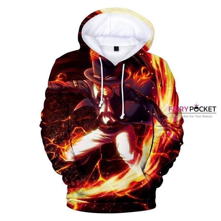 One Piece Sabo Russet 3D All Over Print Hoodie, Zip Hoodie