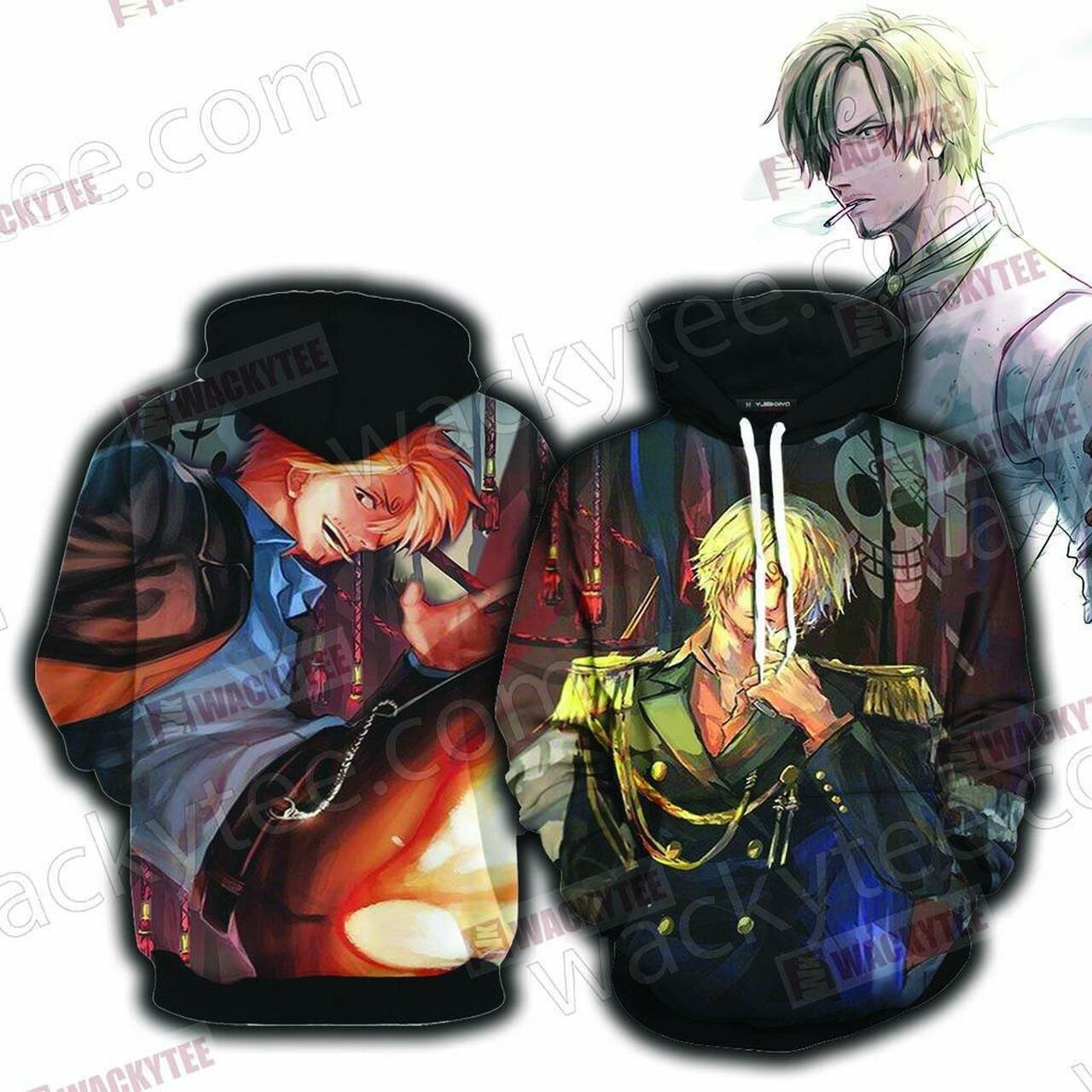 One Piece Sanji 3D All Over Print Hoodie, Zip Hoodie