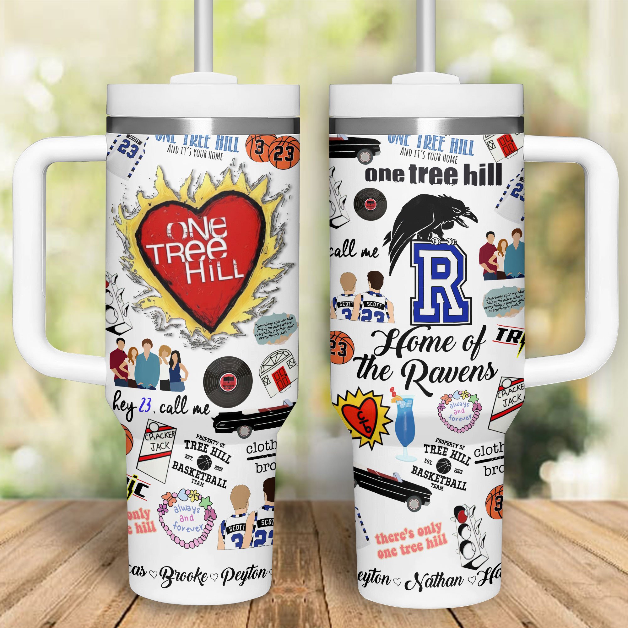 One Tree Hill Movies Custom Stanley Cup 40 oz 30 oz Tumbler With HandleTVC2301315