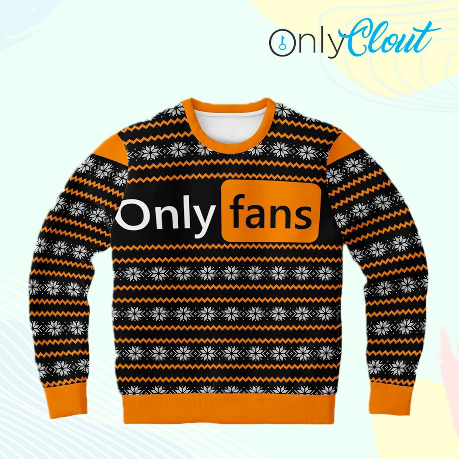 Onlyfans Dank Funny Ugly Christmas Sweater Adult 3D Funny Matching for family