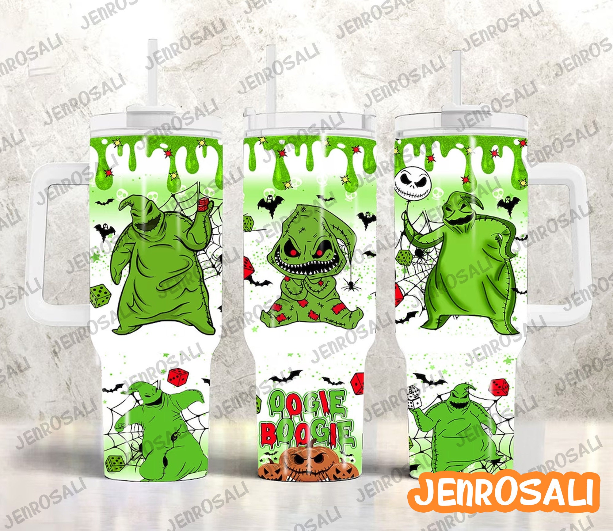 Oogie Boogie The Nightmare Before Christmas Cartoon Custom Stanley Cup 40 oz 30 oz Tumbler With HandleTVC2301880