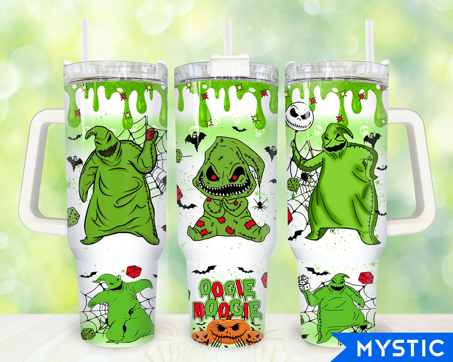Oogie Boogie The Nightmare Before Christmas Cartoon Custom Stanley Cup 40 oz 30 oz Tumbler With HandleTVC2301919