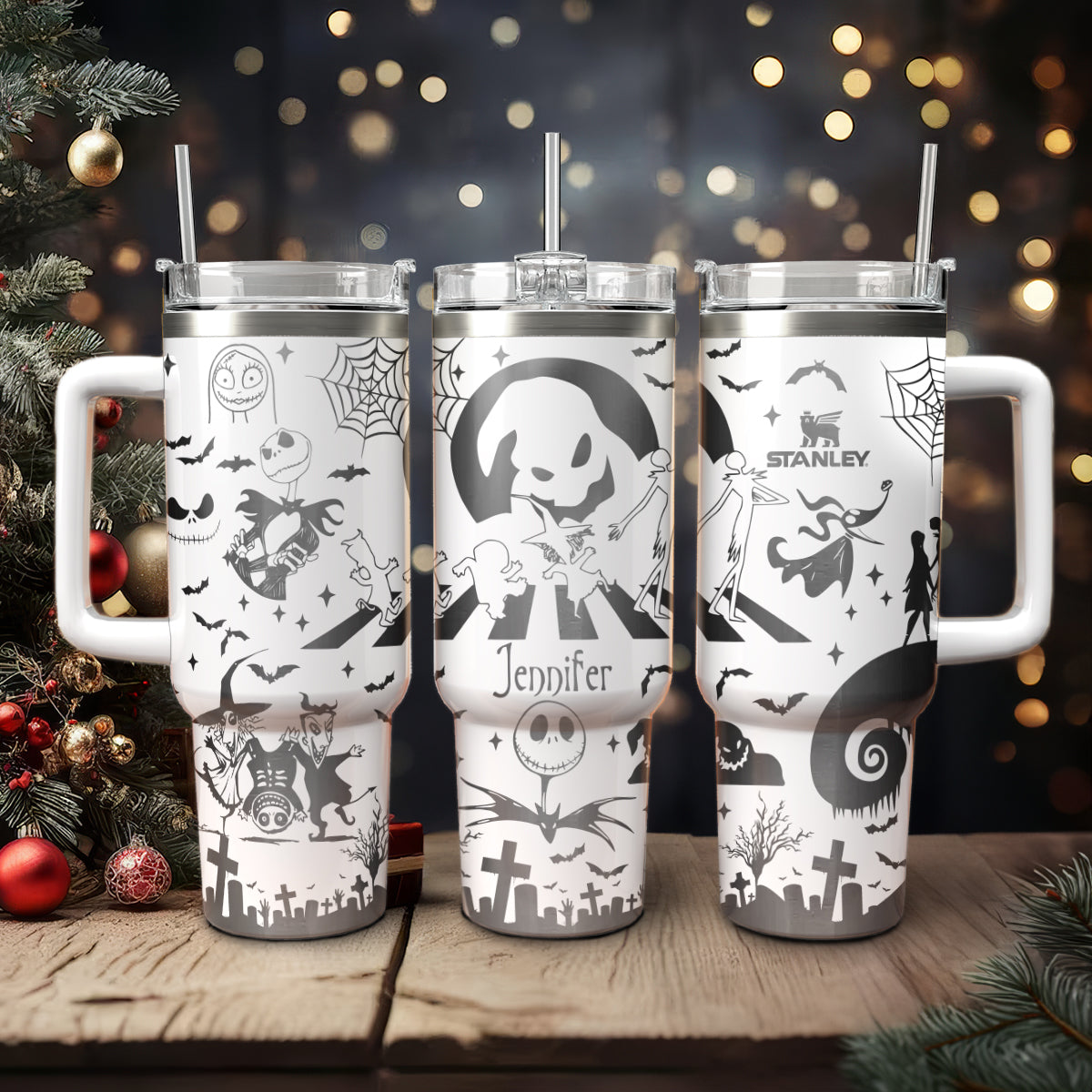 Oogie Boogie The Nightmare Before Christmas Movies Custom Stanley Cup 40 oz 30 oz Tumbler With HandleTVC2301113