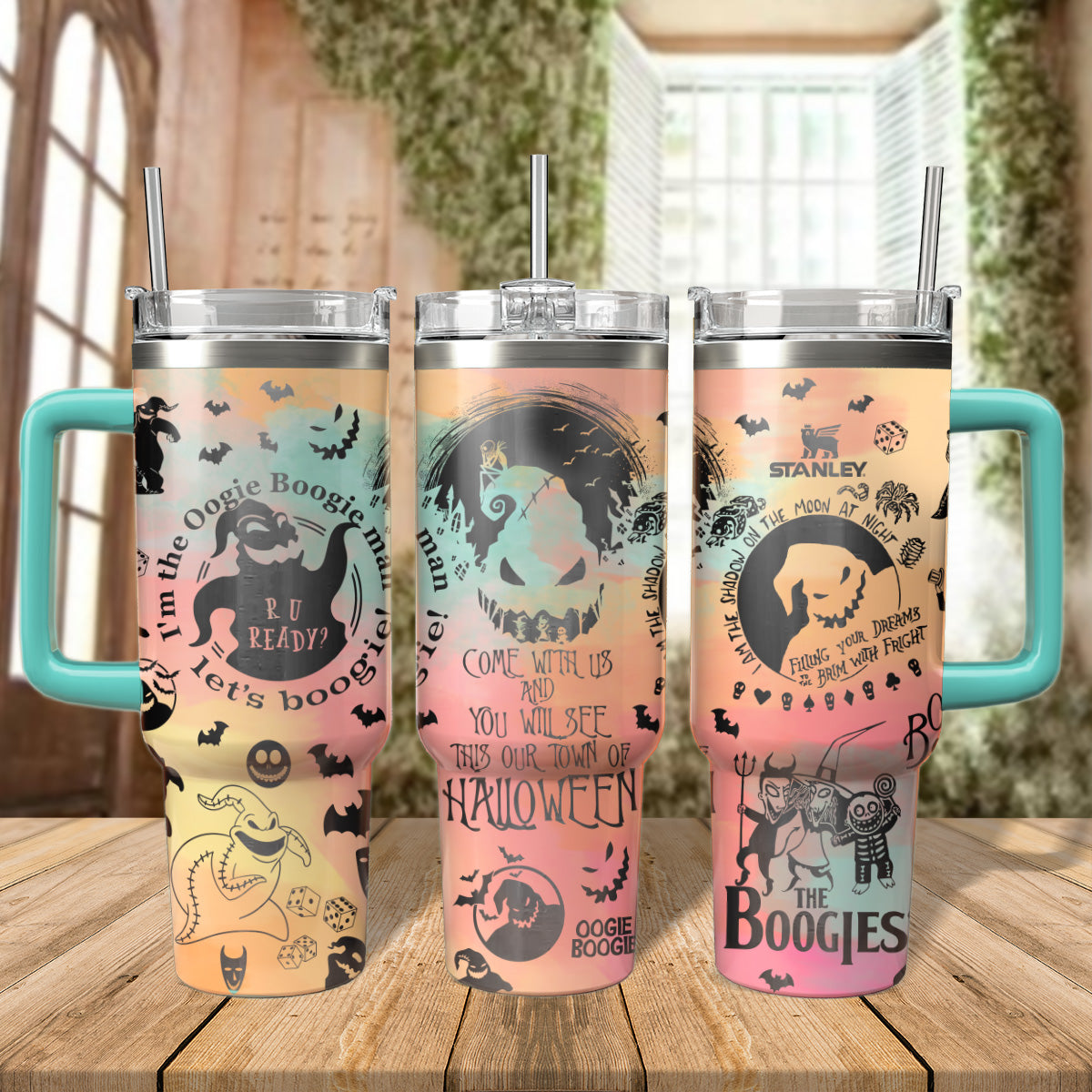 Oogie Boogie The Nightmare Before Christmas Movies Custom Stanley Cup 40 oz 30 oz Tumbler With HandleTVC2301117