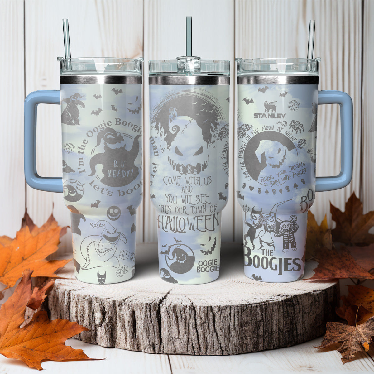 Oogie Boogie The Nightmare Before Christmas Movies Custom Stanley Cup 40 oz 30 oz Tumbler With HandleTVC2301117