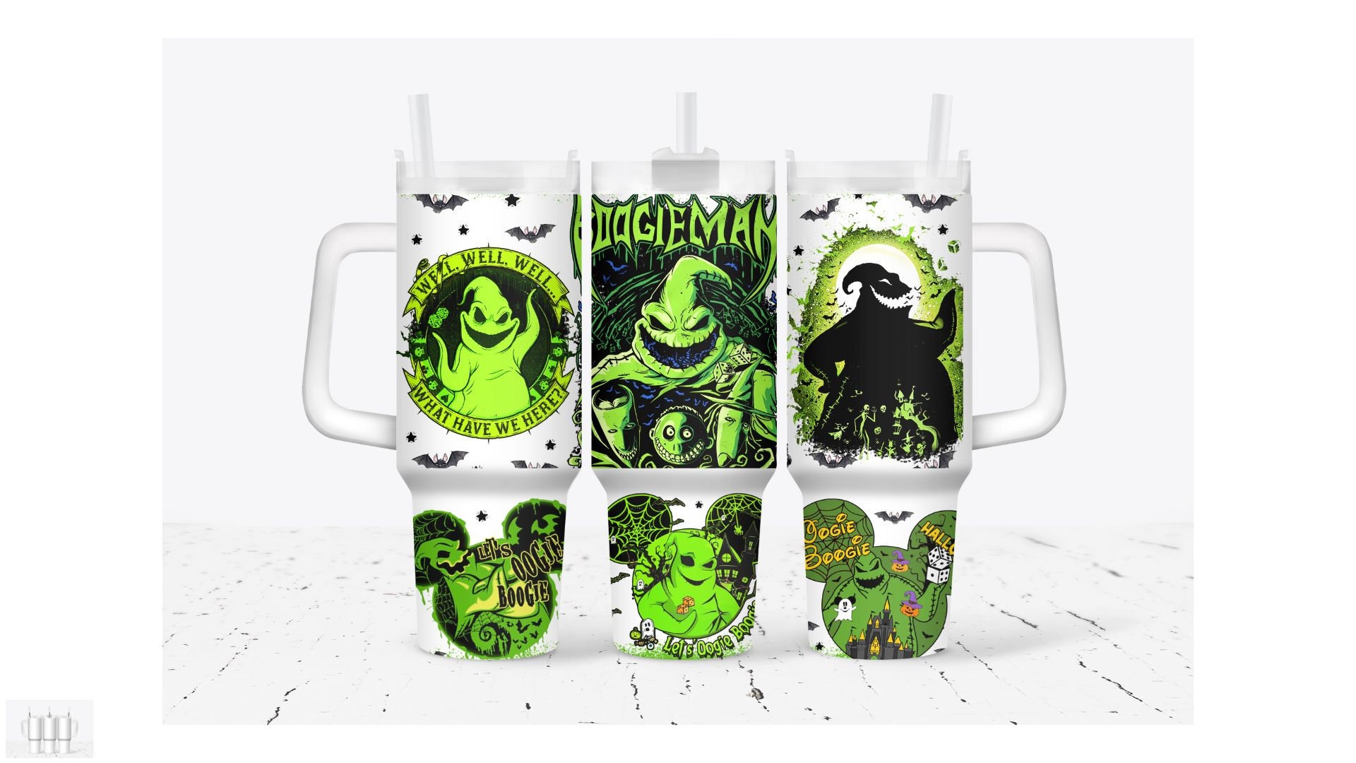 Oogie Boogie The Nightmare Before Christmas Movies Custom Stanley Cup 40 oz 30 oz Tumbler With HandleTVC2301919