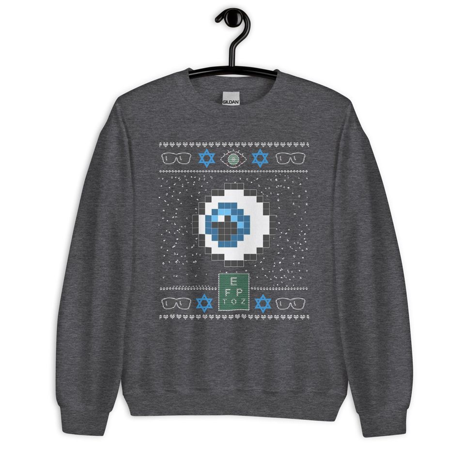 Optometry Ugly Sweater / Hanukkah / Jewish / Star of David / Gifts / Optician Gifts - Image 5