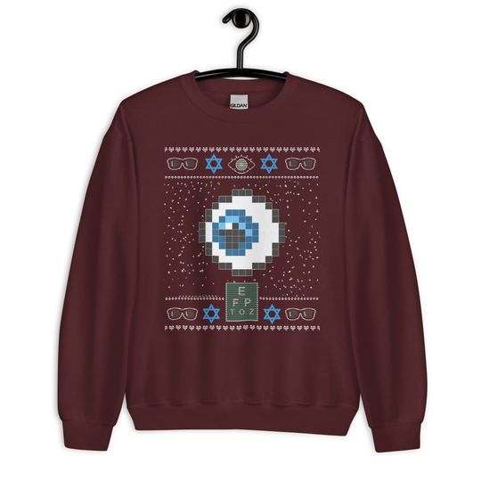 Optometry Ugly Sweater / Hanukkah / Jewish / Star of David / Gifts / Optician Gifts - Image 14