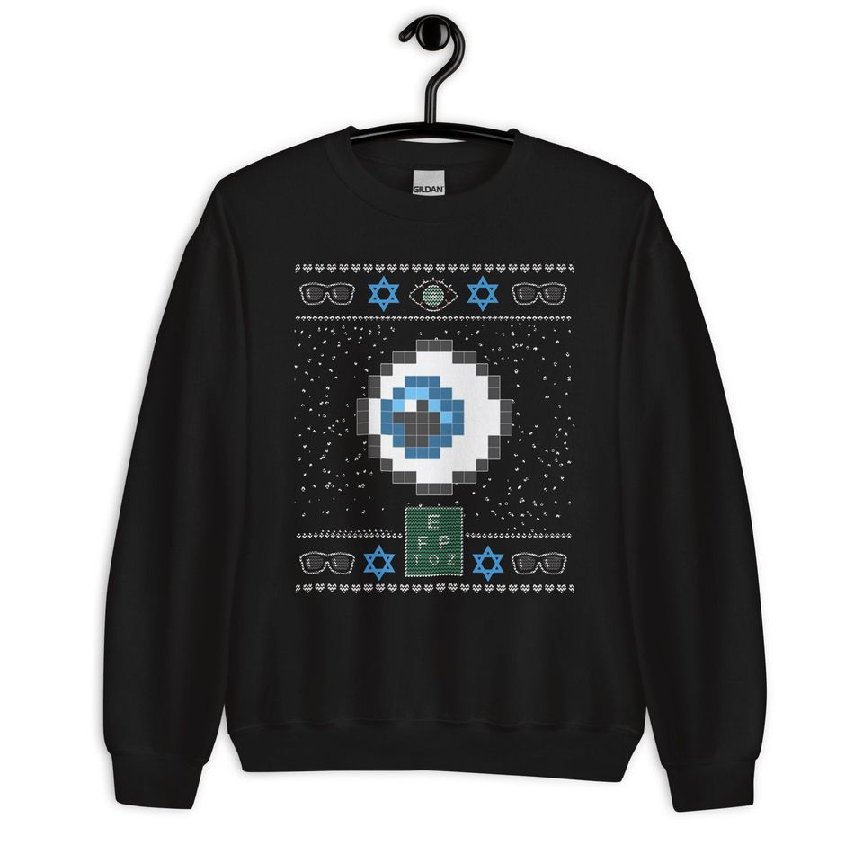 Optometry Ugly Sweater / Hanukkah / Jewish / Star of David / Gifts / Optician Gifts