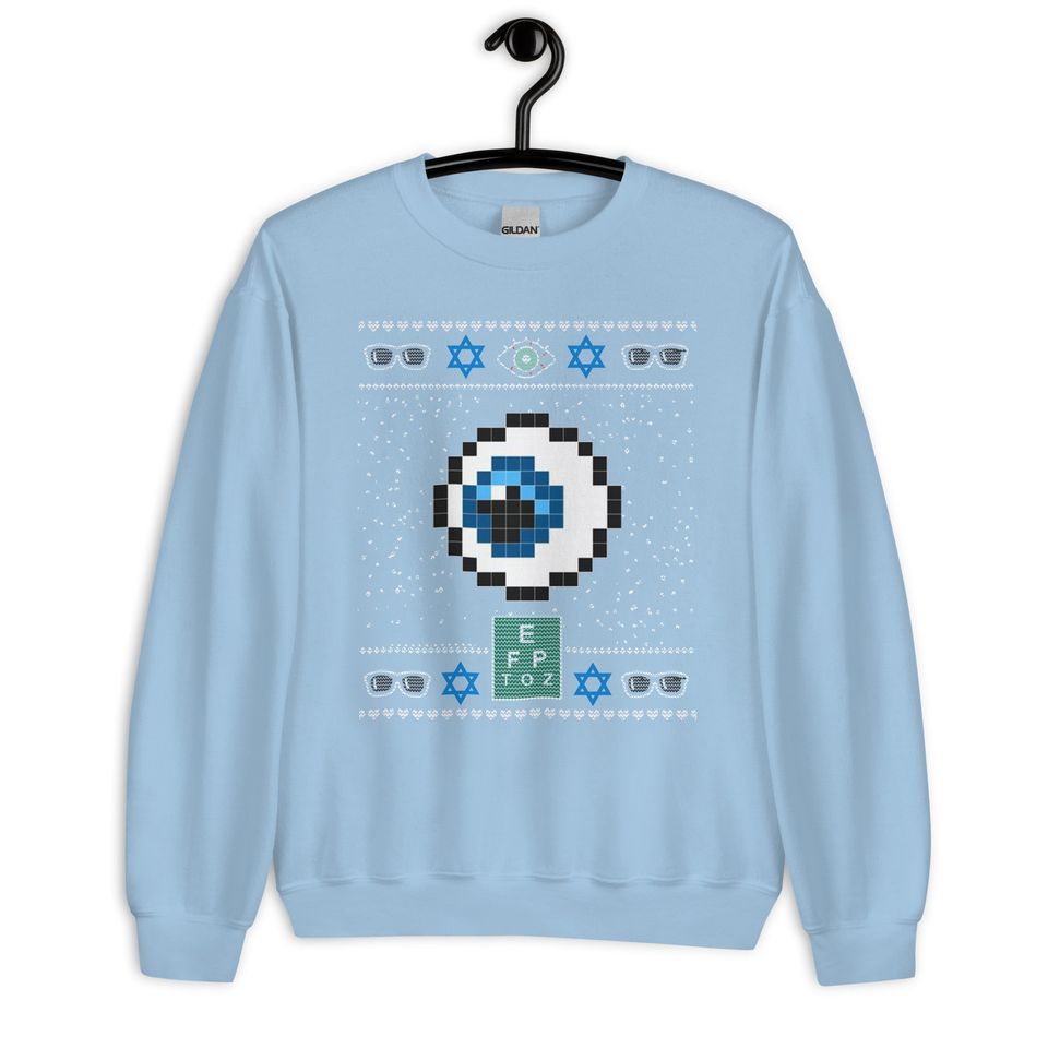 Optometry Ugly Sweater / Hanukkah / Jewish / Star of David / Gifts / Optician Gifts - Image 8