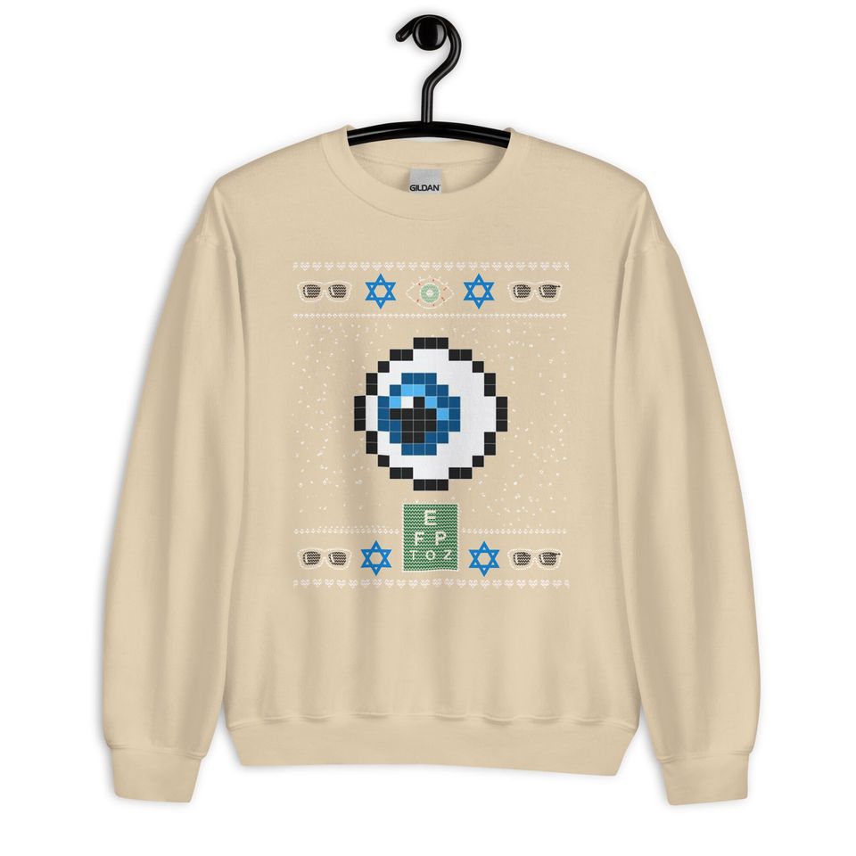 Optometry Ugly Sweater / Hanukkah / Jewish / Star of David / Gifts / Optician Gifts - Image 9