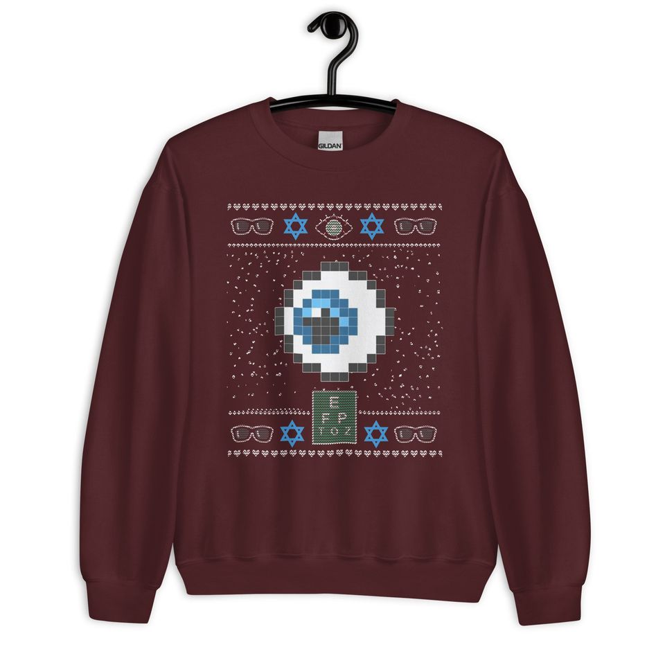 Optometry Ugly Sweater / Hanukkah / Jewish / Star of David / Gifts / Optician Gifts - Image 4