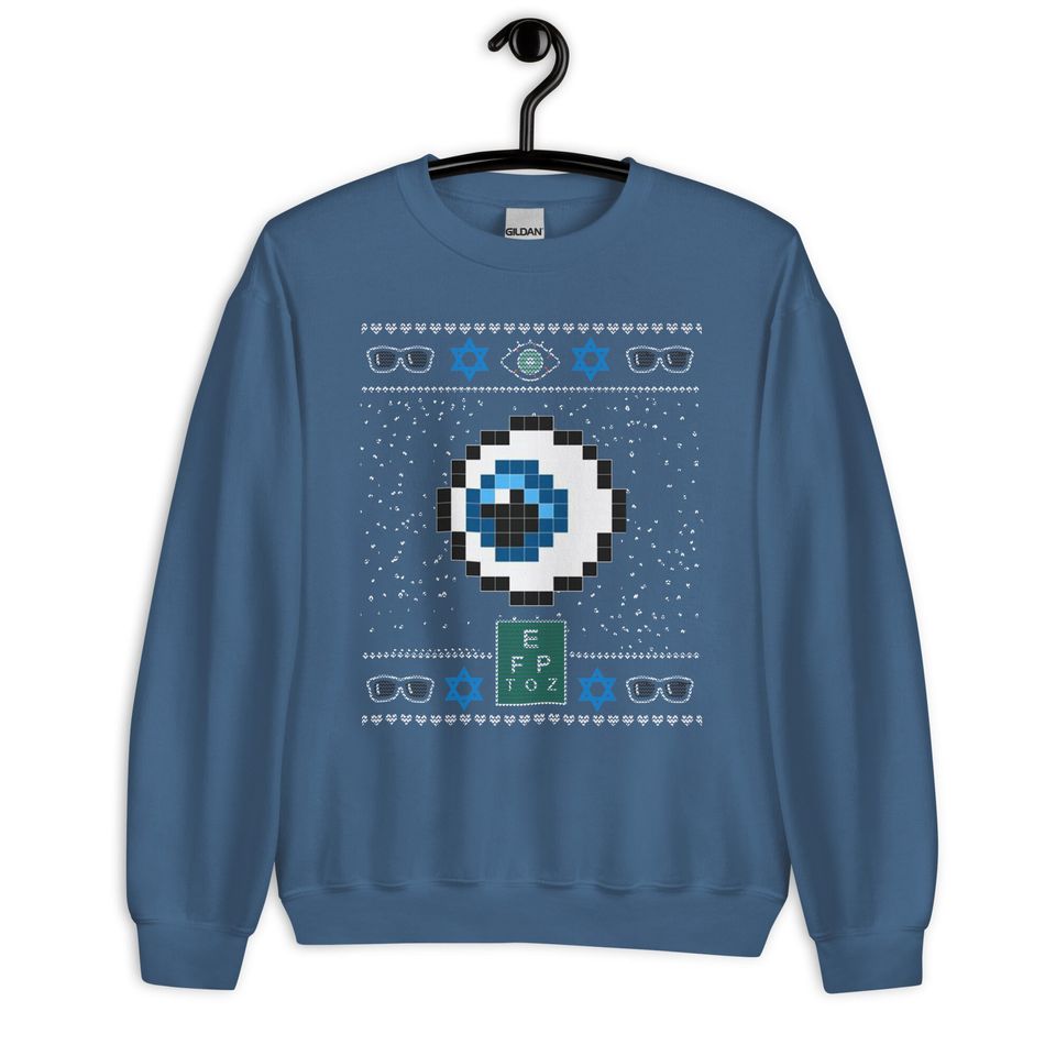 Optometry Ugly Sweater / Hanukkah / Jewish / Star of David / Gifts / Optician Gifts - Image 6