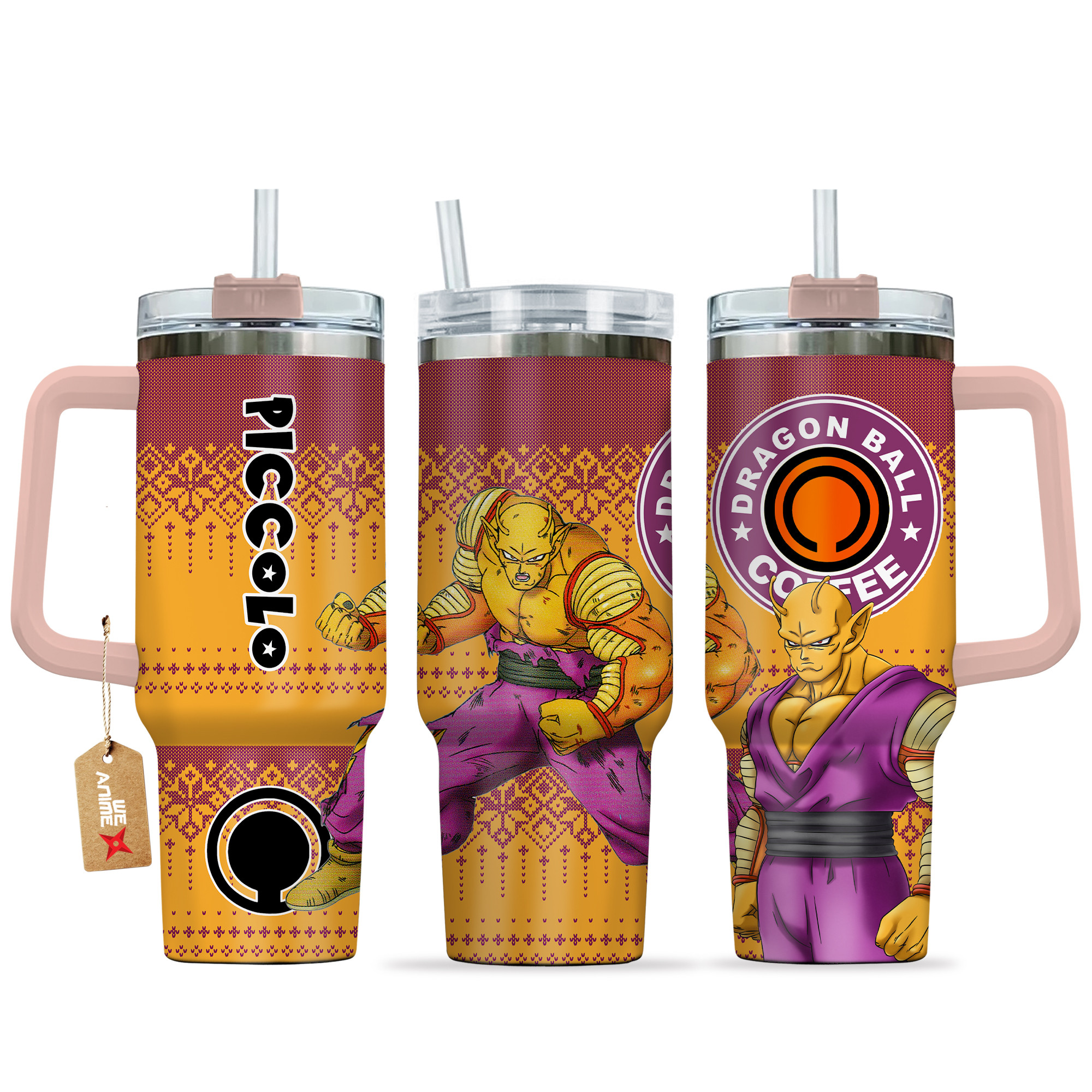 Orange Piccolo Dragon Ball Z Anime Custom Stanley Cup 40 oz 30 oz Tumbler With HandleTVC2301161