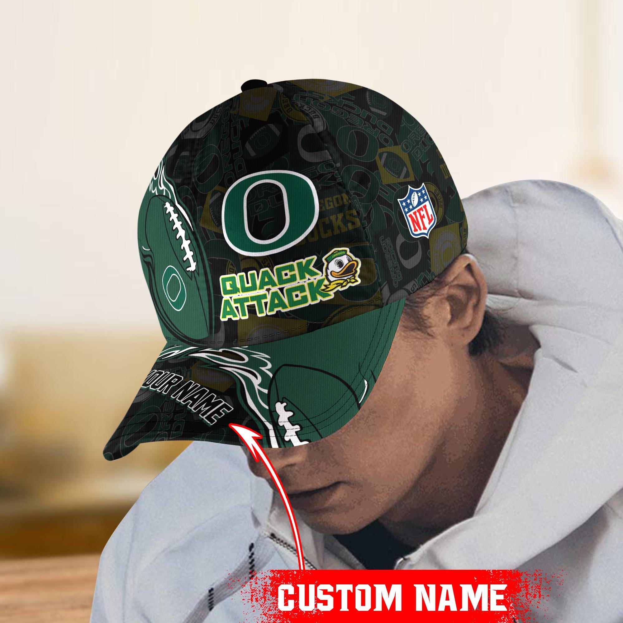 Oregon Ducks Classic Cap Trucker Hats Custom Hats Gifts For Men & Women