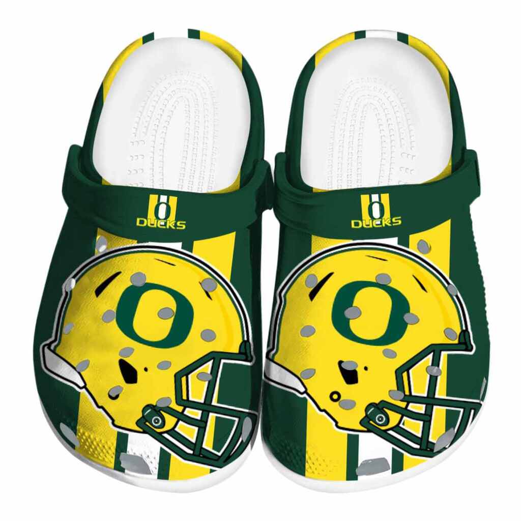 Oregon Ducks Helmet Stripes ClogTVC180145