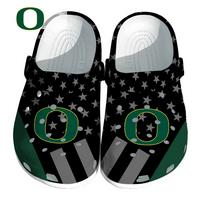 Oregon Ducks NCAA Sport Crocs Crocband Clogs Shoes Comfortable For Men Women and Kids