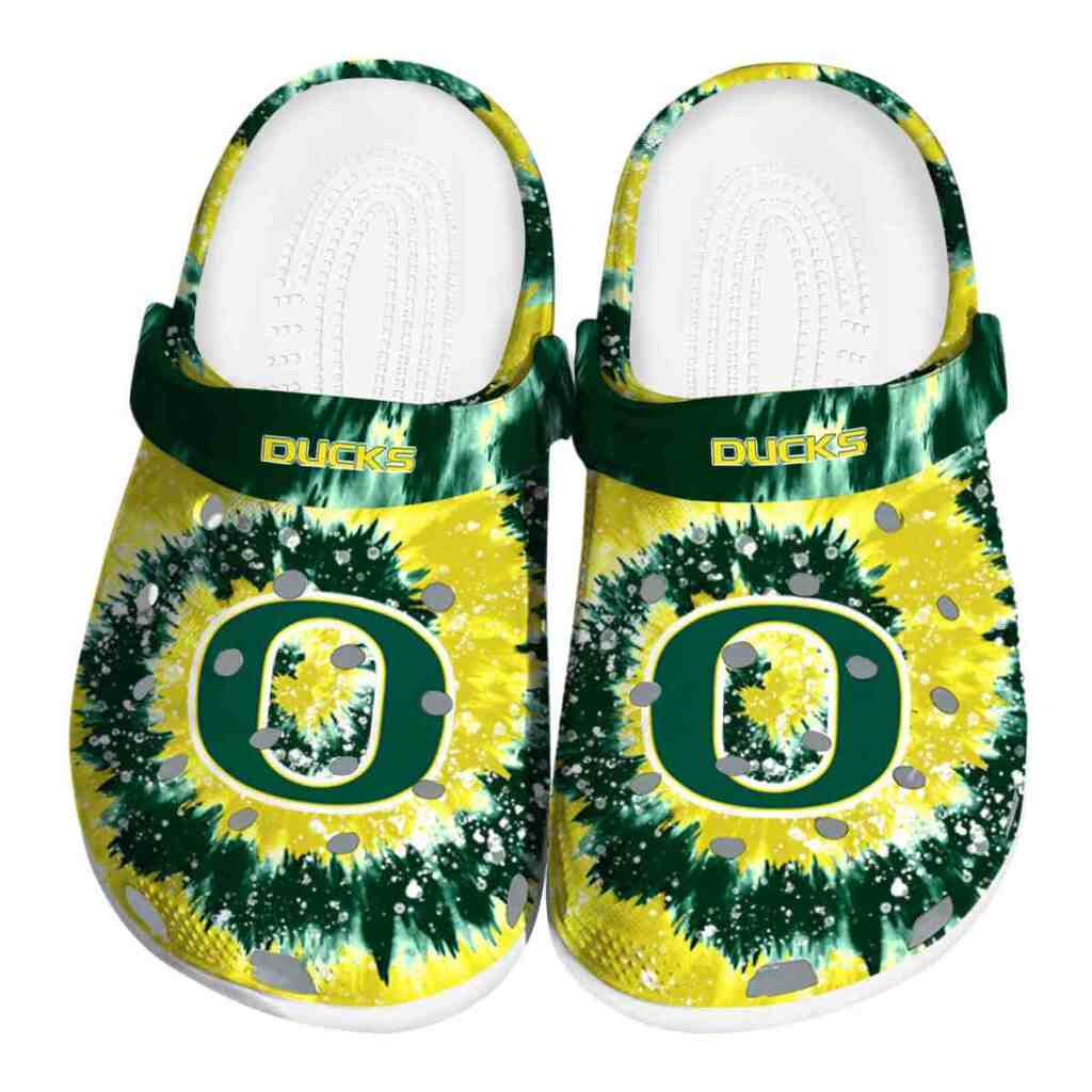 Oregon Ducks Radiant Burst Effect ClogTVC180145