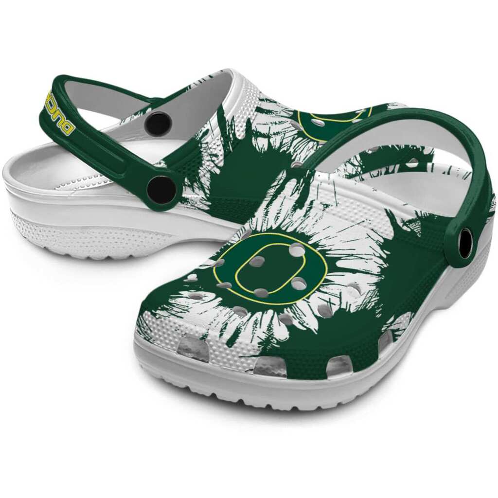 Oregon Ducks Splatter Graphics ClogTVC180145 - Image 3