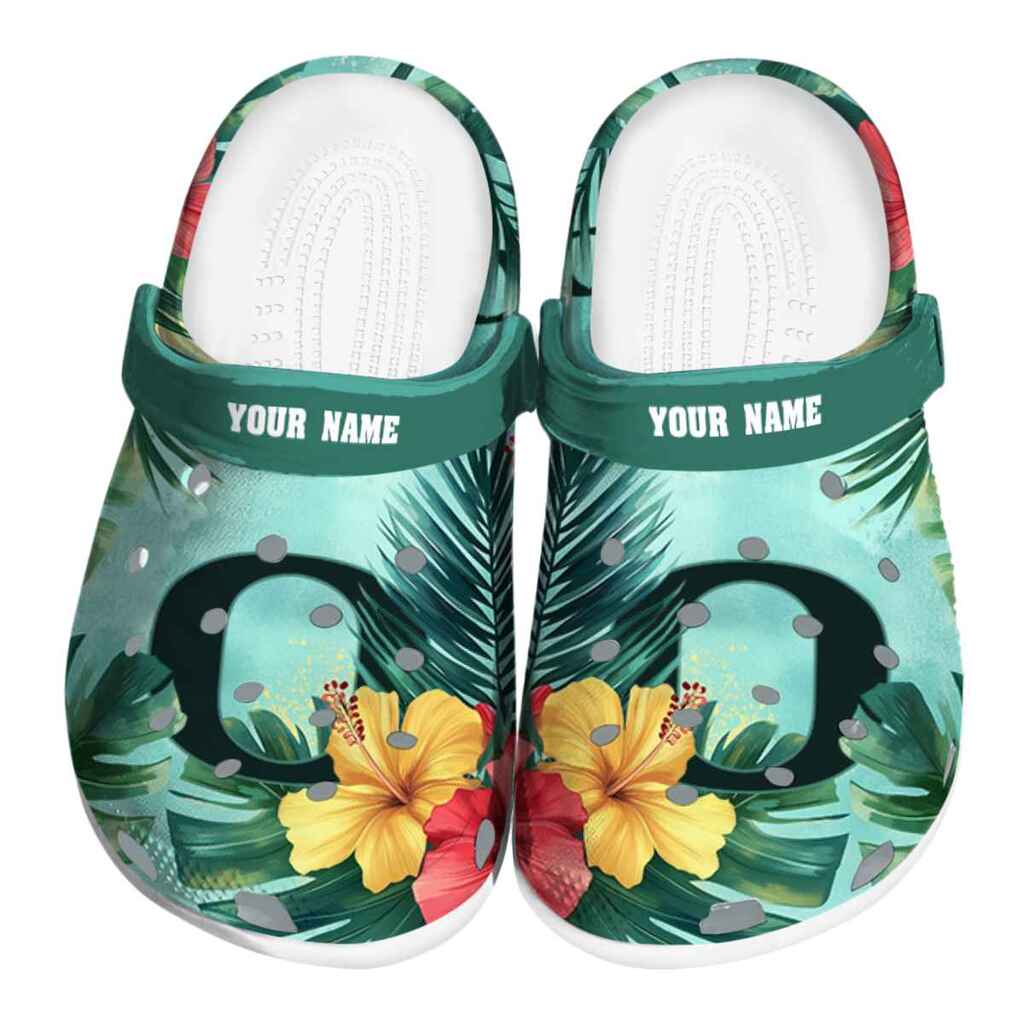 Oregon Ducks Tropical Vibes ClogTVC1801972