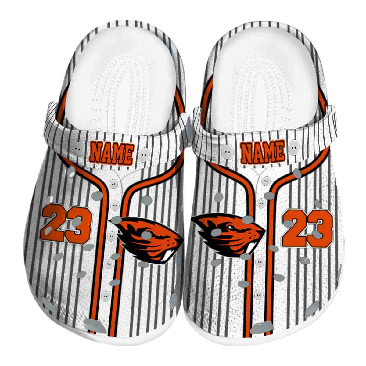 Oregon State Beavers NCAA Sport Crocs Crocband Clogs Shoes Comfortable For Men Women and Kids