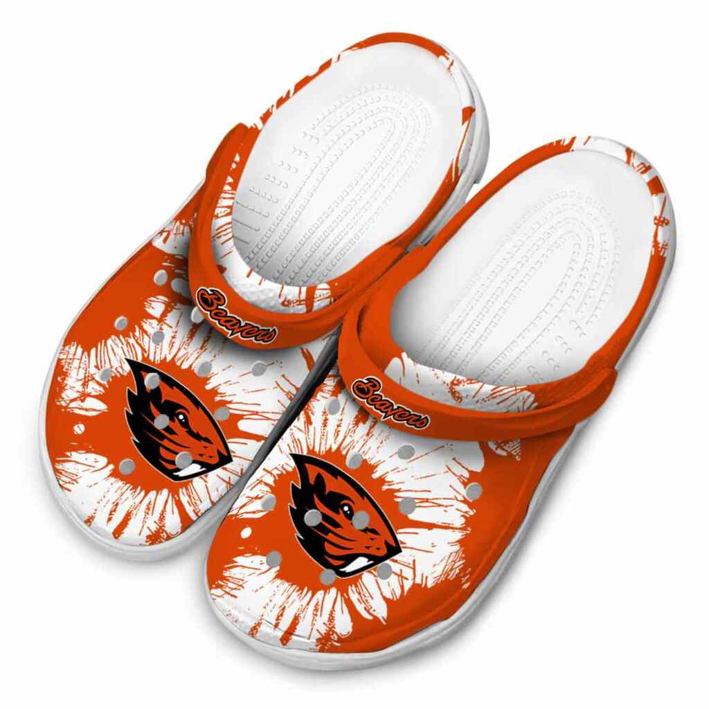 Oregon State Beavers Splatter Graphics ClogTVC1801715 - Image 4
