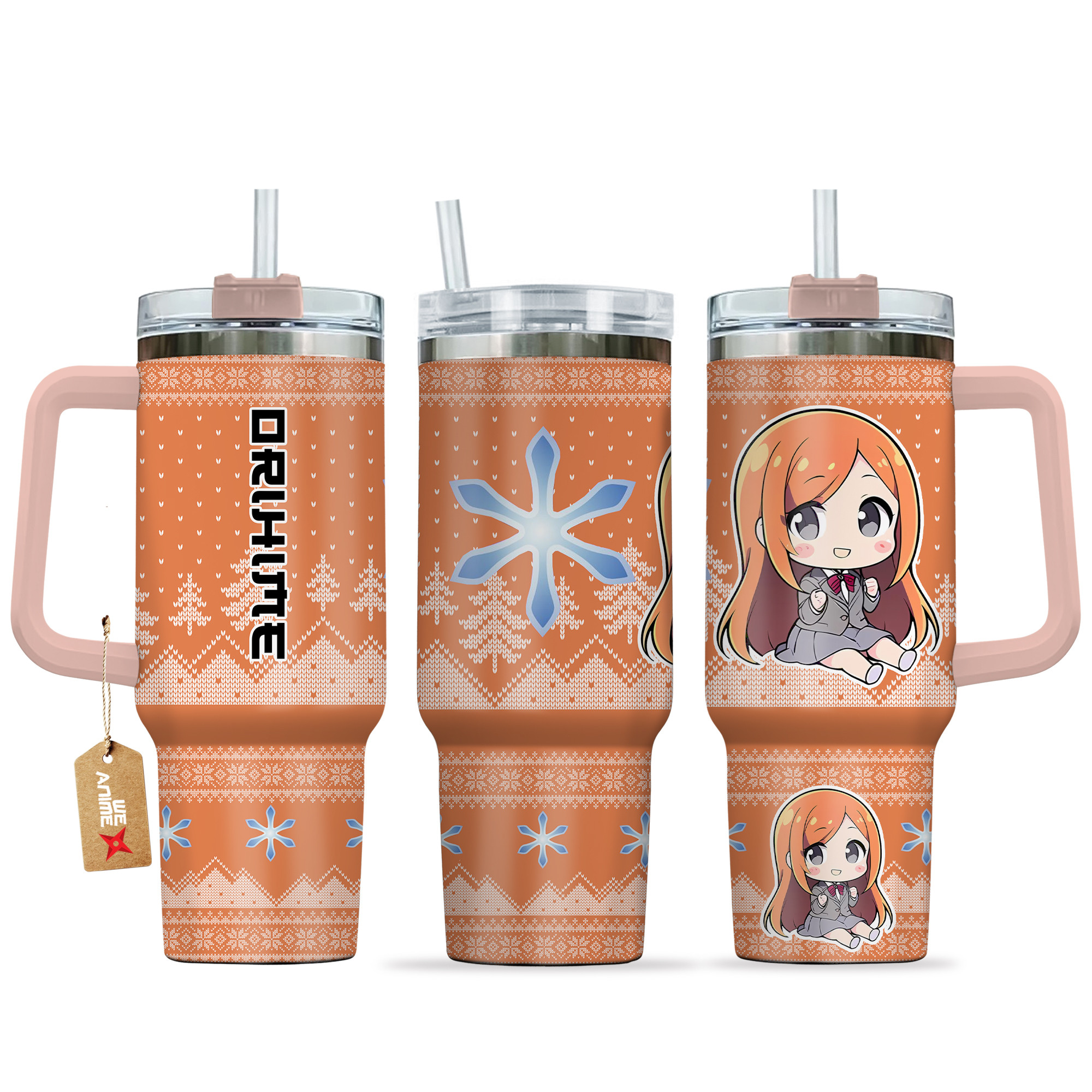Orihime Inoue Bleach Anime Custom Stanley Cup 40 oz 30 oz Tumbler With HandleTVC2301163