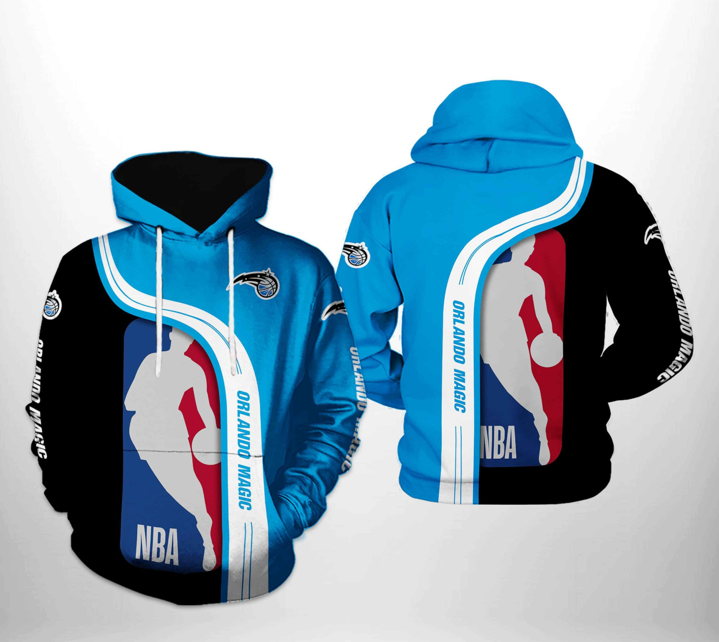 Orlando Magic NBA Team 3D All Over Print Hoodie, Zip Hoodie