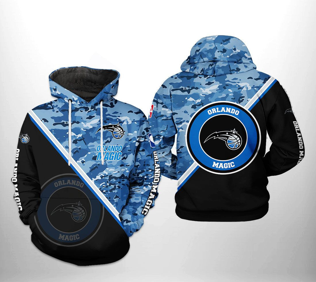 Orlando Magic NBA US Camo Team 3D All Over Print Hoodie, Zip Hoodie