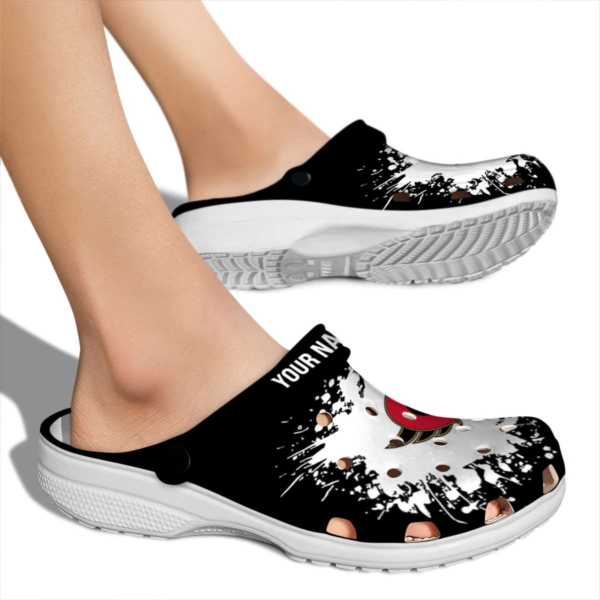 Ottawa Senators NHL Sport Crocs Crocband Clogs Shoes Comfortable For Men Women and Kids - Image 2