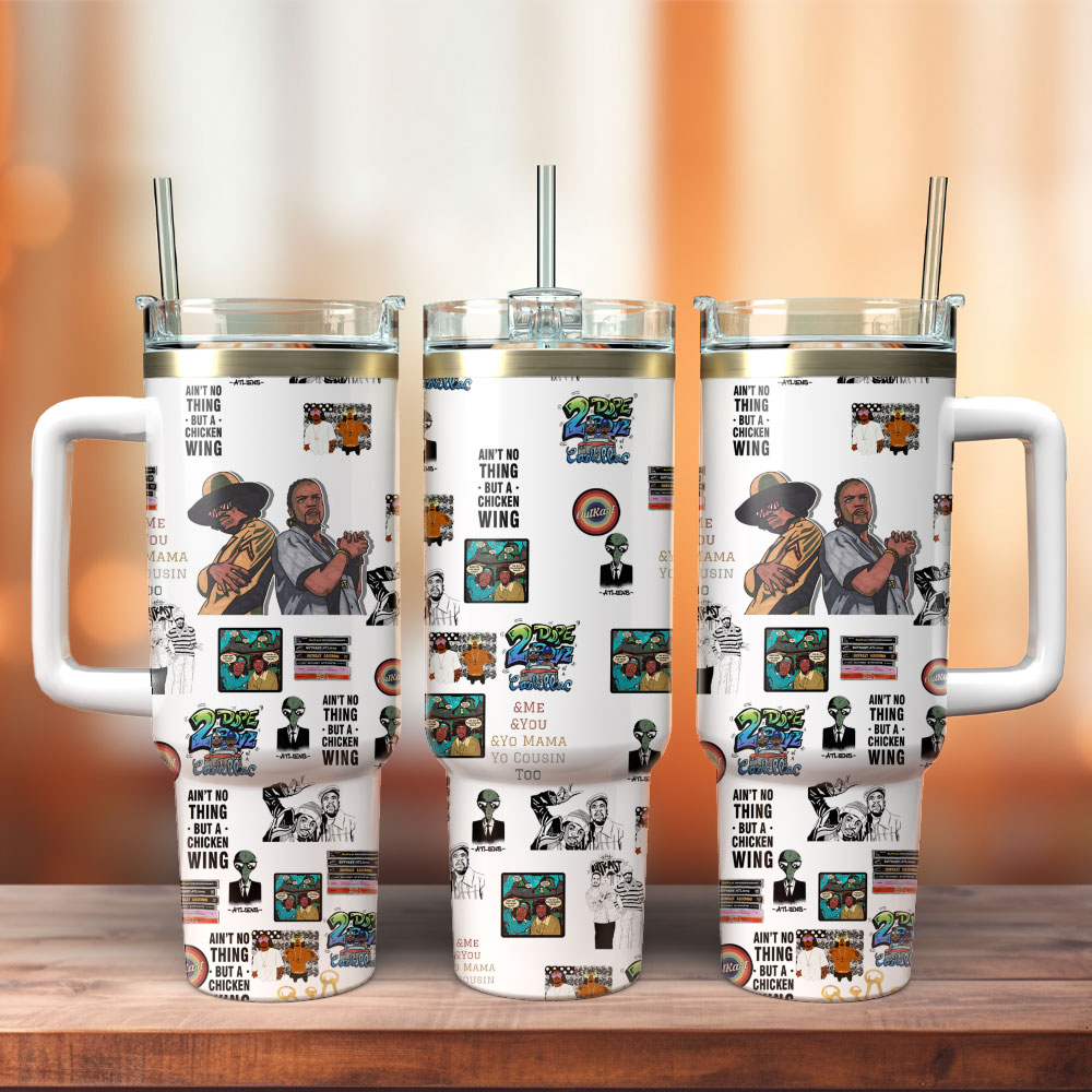 Outkast Chicken Wing MÃºic Custom Stanley Cup 40 oz 30 oz Tumbler With HandleTVC2301236