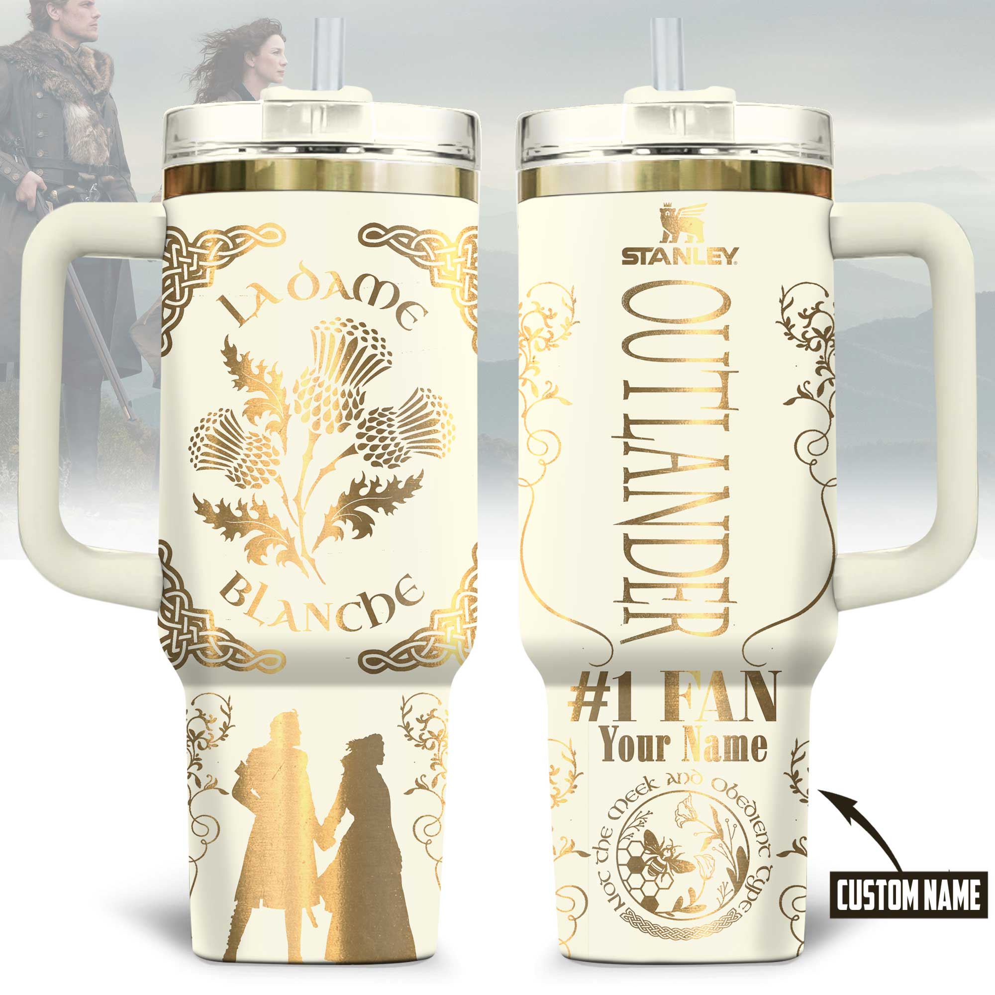 Outlander TV Series Custom Stanley Cup 40 oz 30 oz Tumbler With HandleTVC2301177