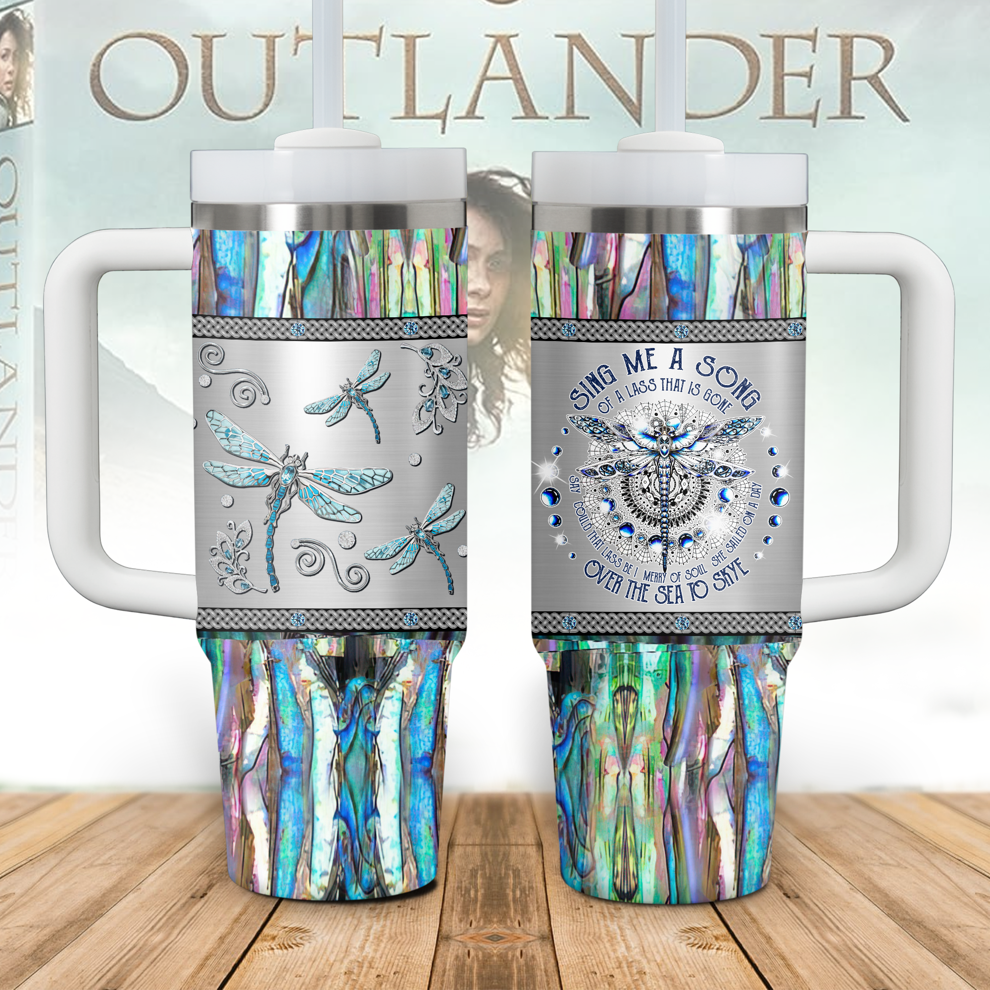 Outlander TV Series Custom Stanley Cup 40 oz 30 oz Tumbler With HandleTVC2301770