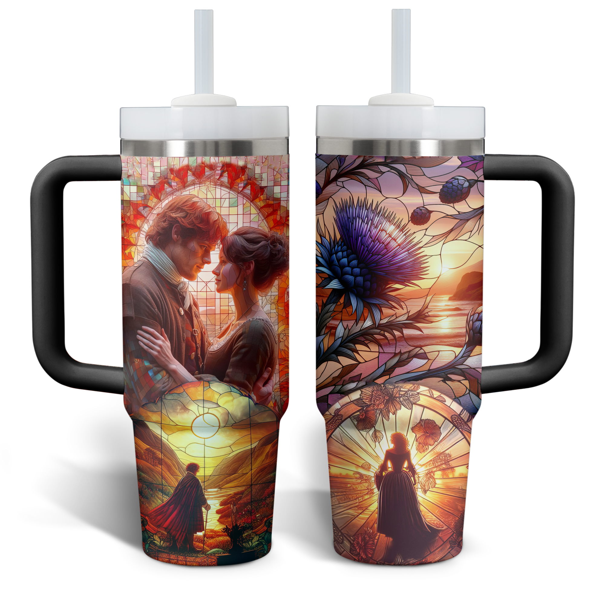 Outlander TV Series Custom Stanley Cup 40 oz 30 oz Tumbler With HandleTVC2301771