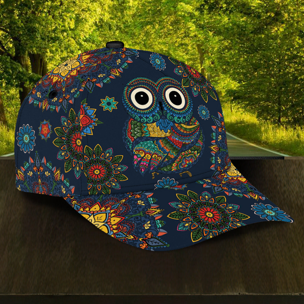 Owl Classic Cap, Gift for Owl Lovers Trucker Hats Custom Hats Gifts For Men & Women