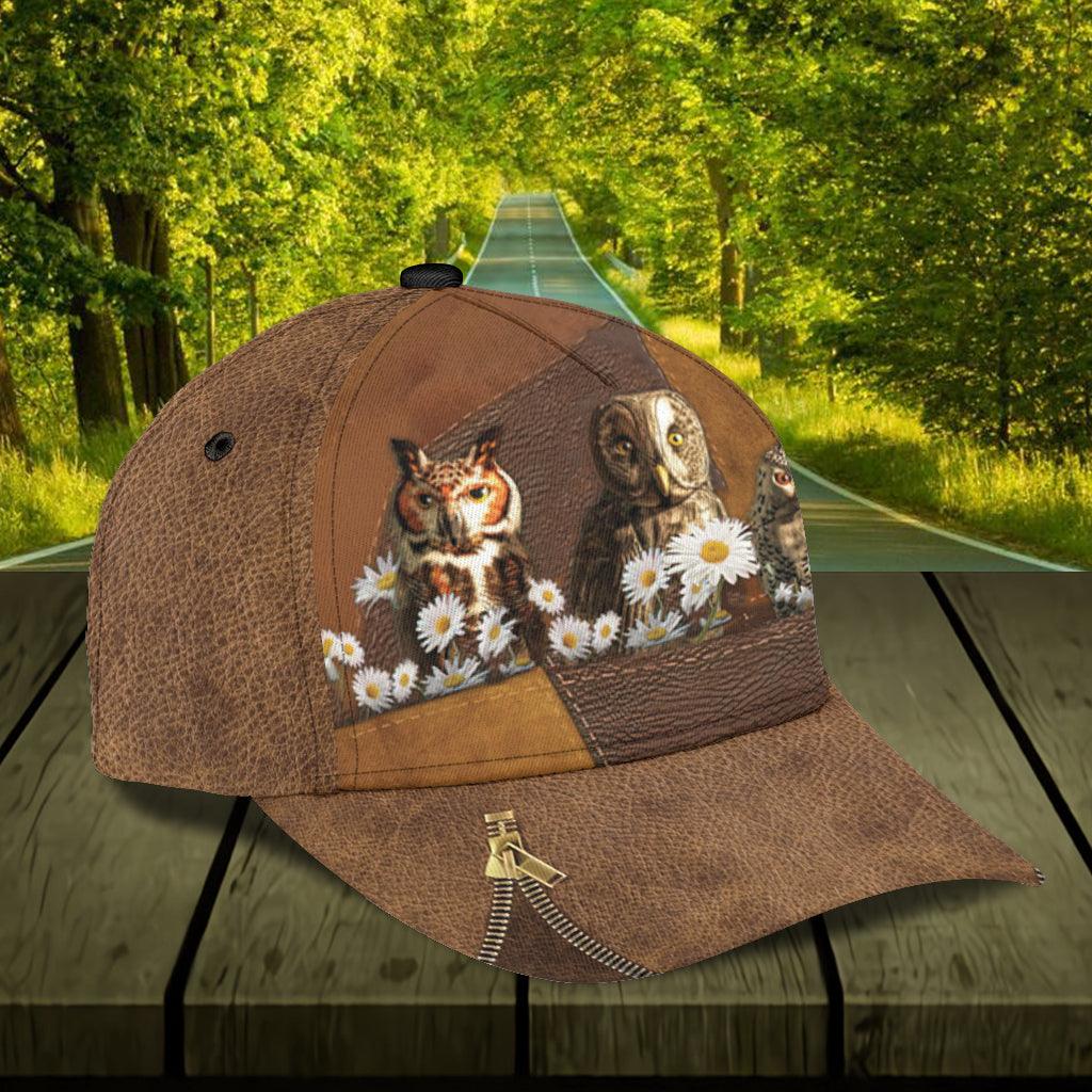 Owl Classic Cap, Gift for Owl Lovers Trucker Hats Custom Hats Gifts For Men & Women