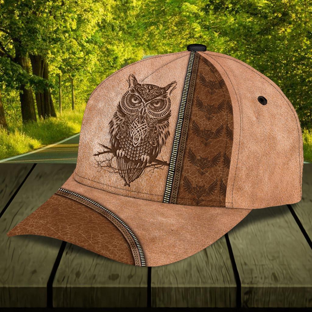 Owl Classic Cap, Gift for Owl Lovers Trucker Hats Custom Hats Gifts For Men & Women