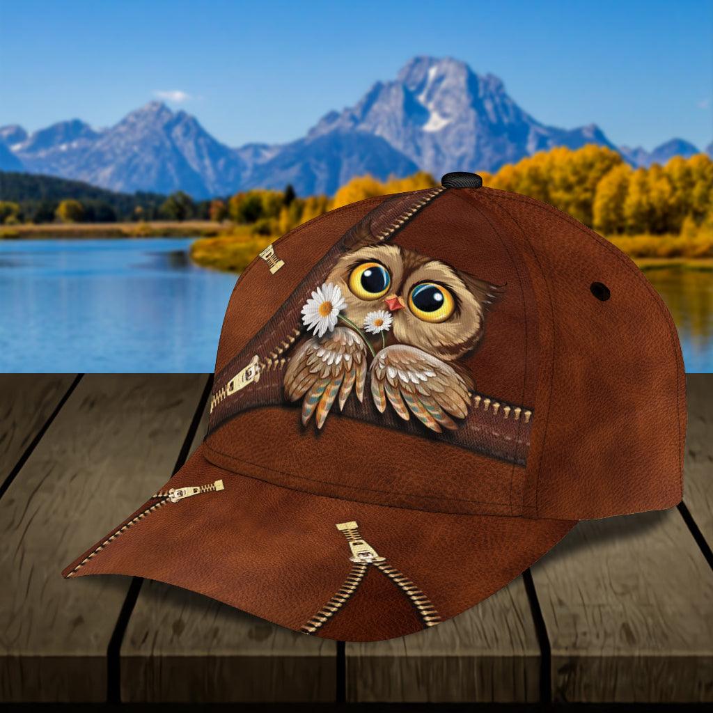 Owl Classic Cap, Gift for Owl Lovers Trucker Hats Custom Hats Gifts For Men & Women