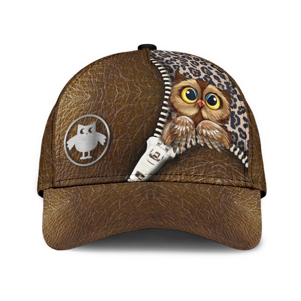 Owl Classic Cap, Gift for Owl Lovers Trucker Hats Custom Hats Gifts For Men & Women