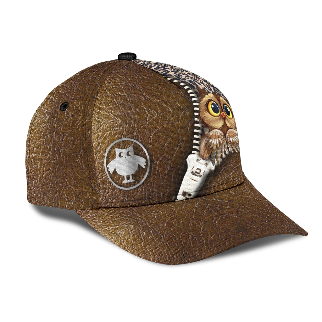 Owl Classic Cap, Gift for Owl Lovers Trucker Hats Custom Hats Gifts For Men & Women