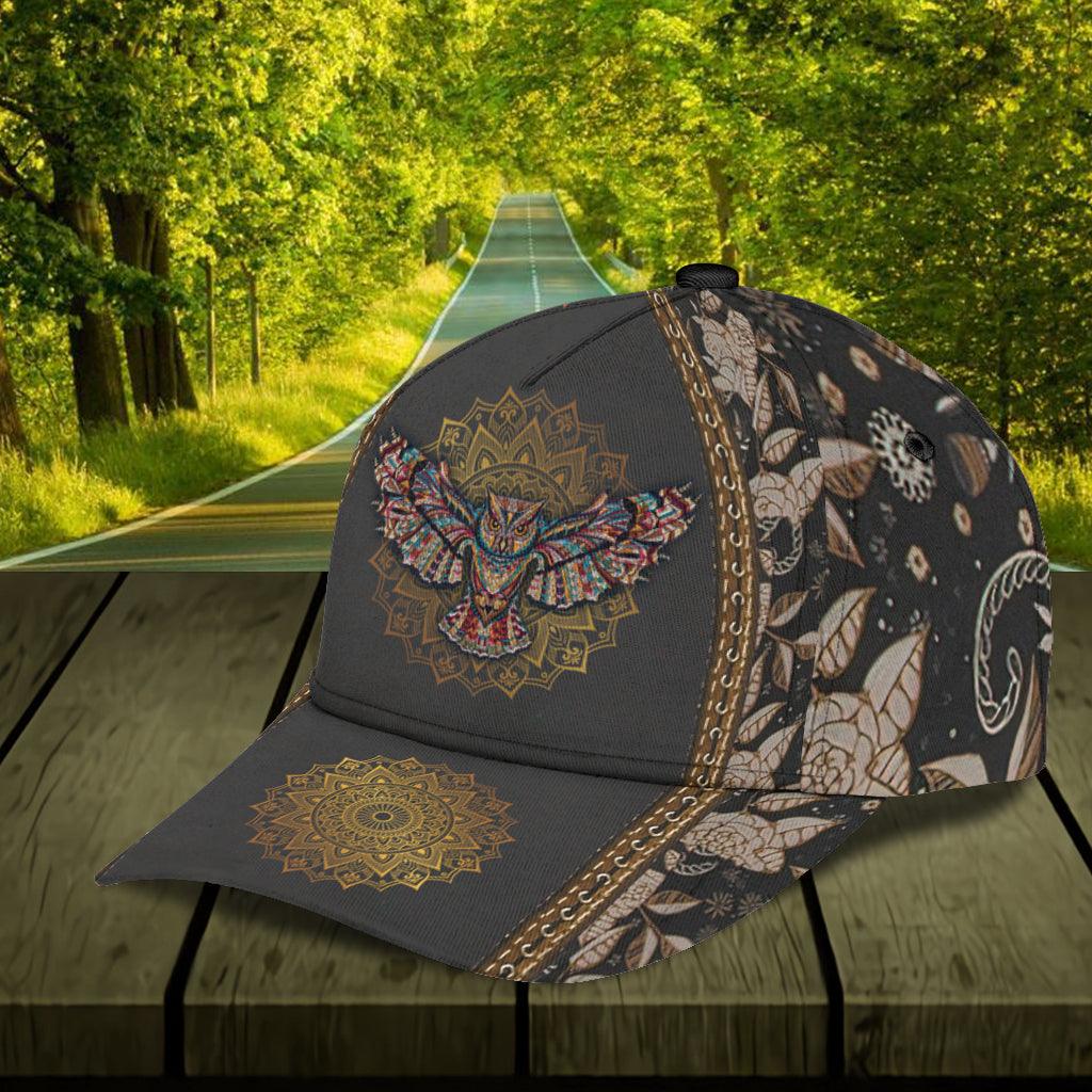 Owl Classic Cap, Gift for Owl Lovers Trucker Hats Custom Hats Gifts For Men & Women