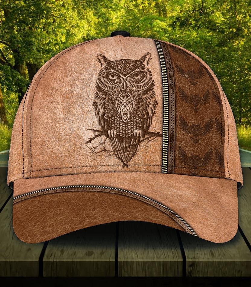 Owl Classic Cap, Gift for Owl Lovers Trucker Hats Custom Hats Gifts For Men & Women