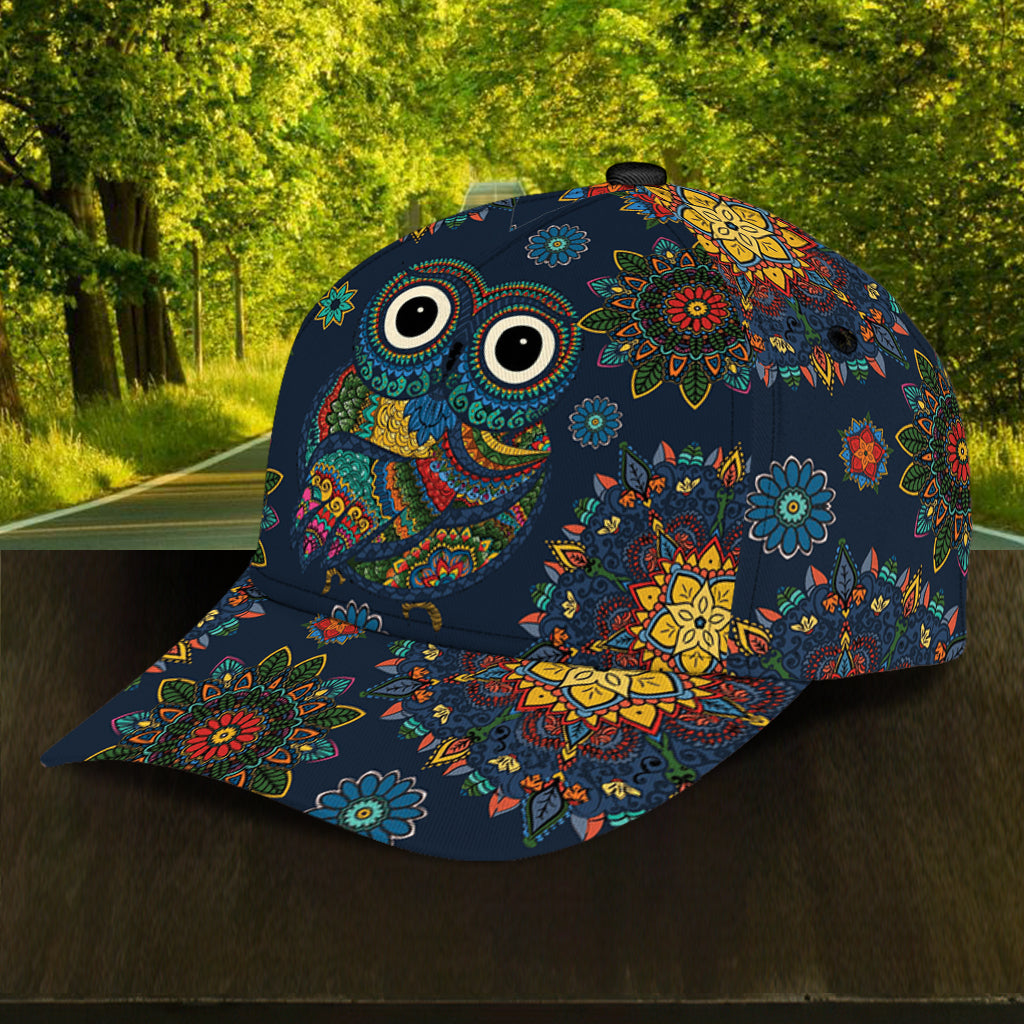 Owl Classic Cap, Gift for Owl Lovers Trucker Hats Custom Hats Gifts For Men & Women