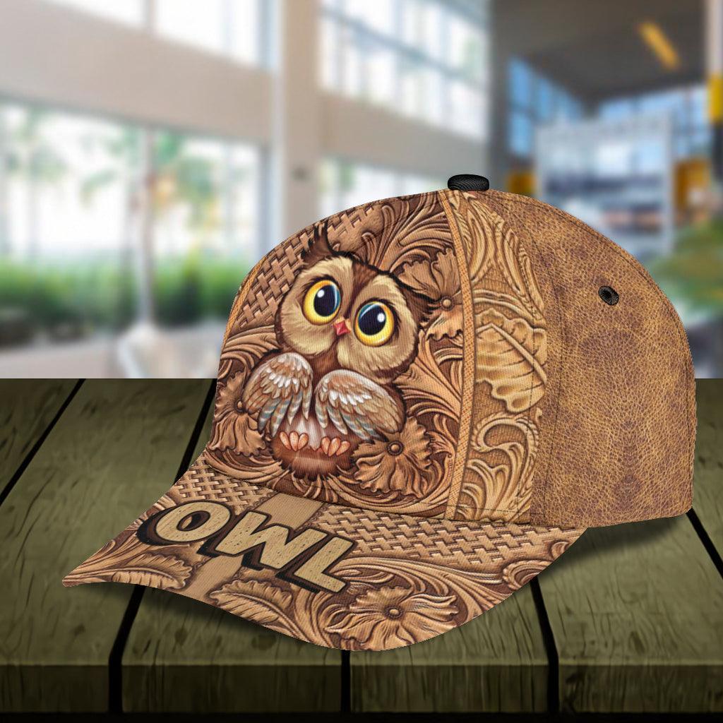 Owl Classic Cap, Gift for Owl Lovers Trucker Hats Custom Hats Gifts For Men & Women