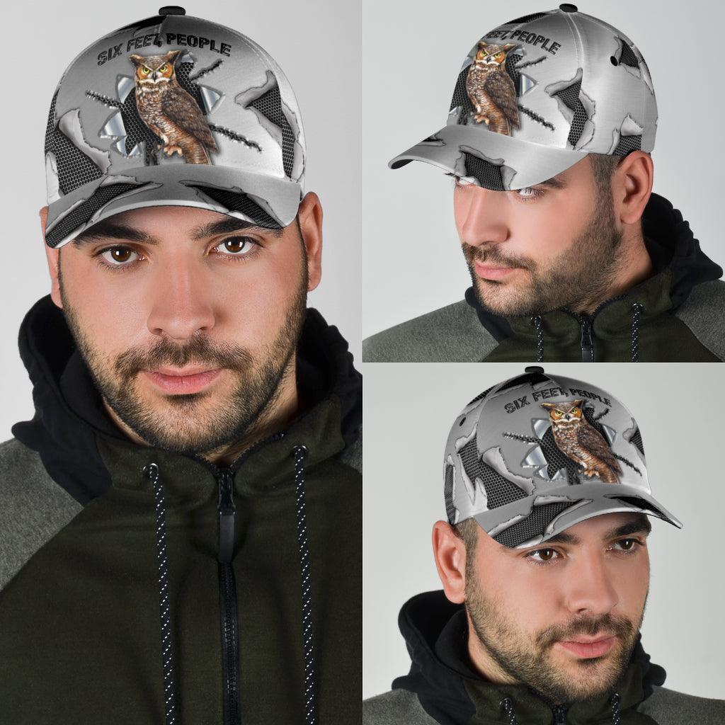 Owl Classic Cap, Gift for Owl Lovers Trucker Hats Custom Hats Gifts For Men & Women
