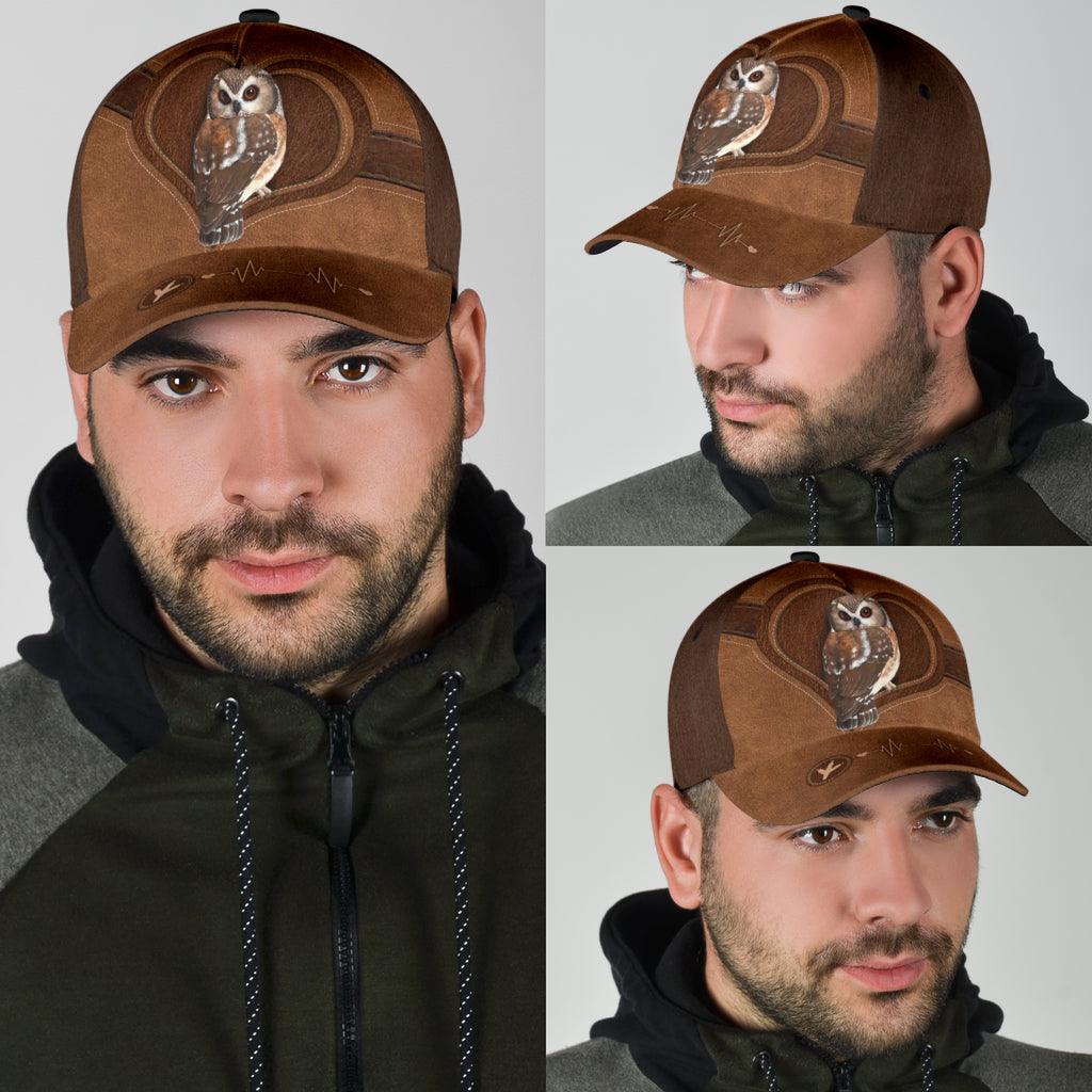 Owl Classic Cap, Gift for Owl Lovers Trucker Hats Custom Hats Gifts For Men & Women